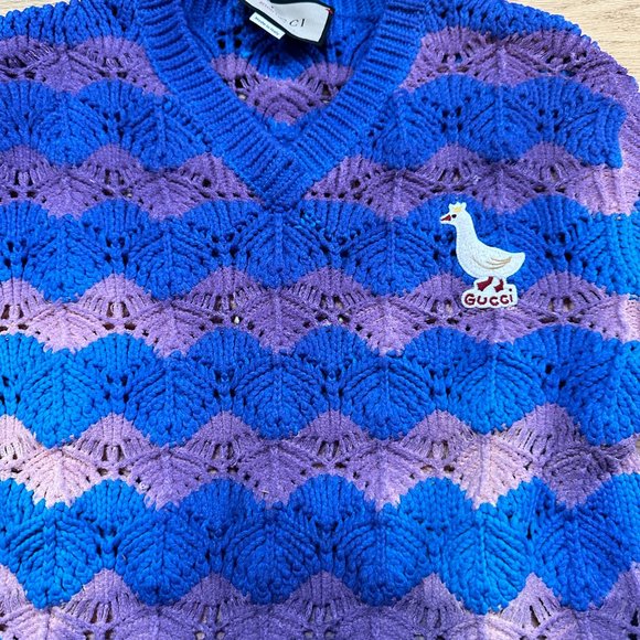 Gucci Tie Dye Knit Cotton Sweater - New with Tags - Picture 9 of 12